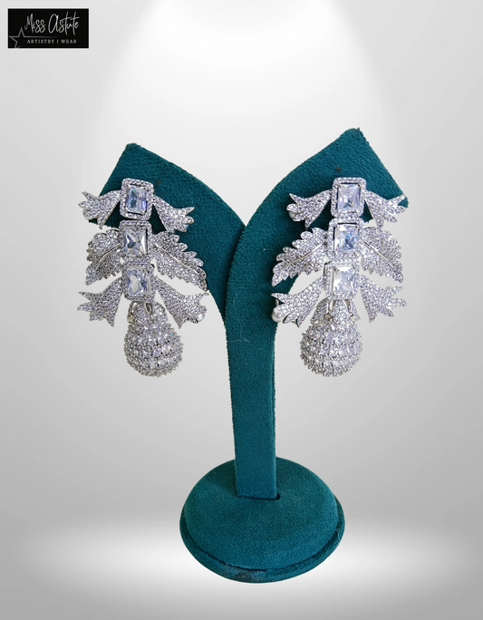 Elegant Crystal Statement Earrings