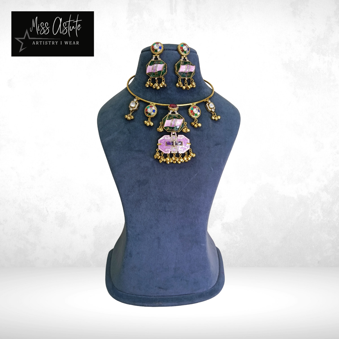 Hasli Amrapali Necklace Set