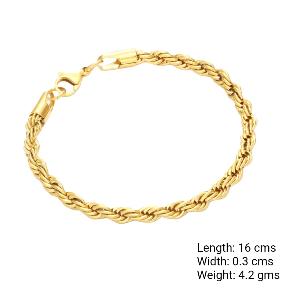 Twist & Glow Rope Bracelet