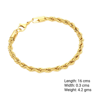 Twist & Glow Rope Bracelet