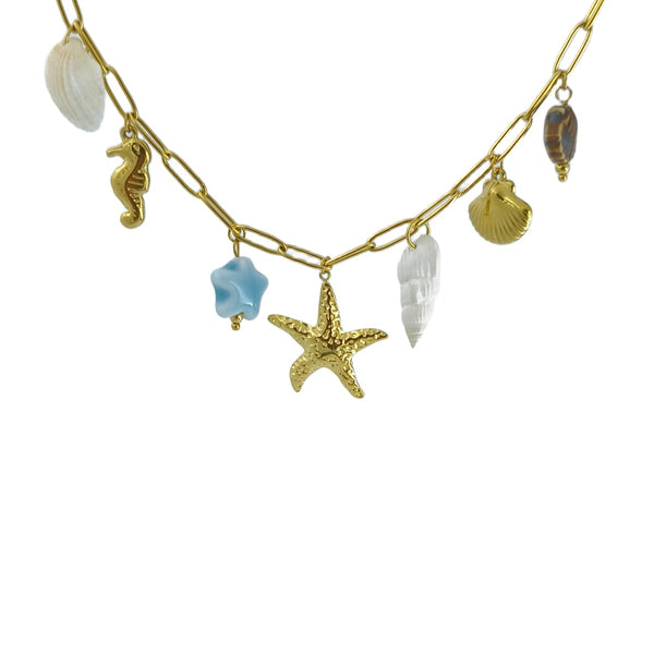 Mermaid Mood Charm Necklace
