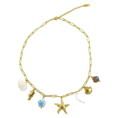 Mermaid Mood Charm Necklace