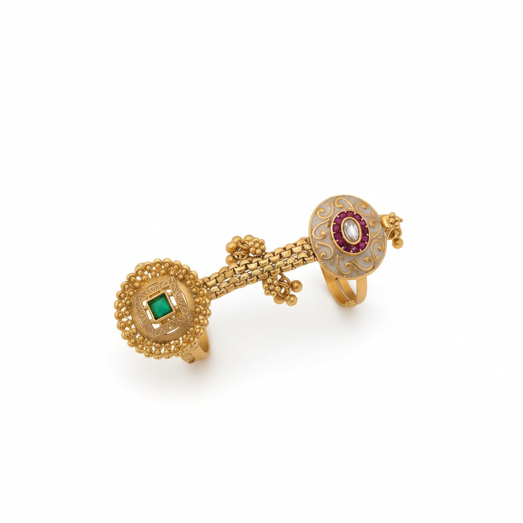 Maharani Nazaakat Dual Ring
