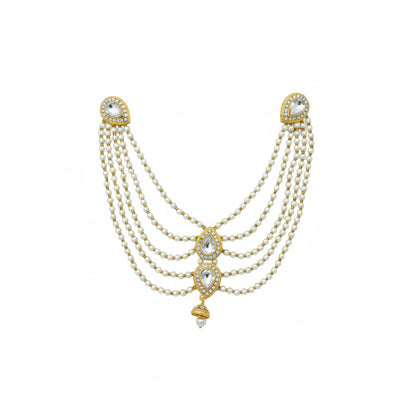 Heritage Pearl Drapes – Blouse Back Chain
