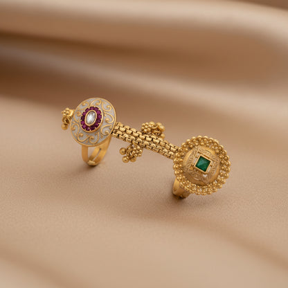 Maharani Nazaakat Dual Ring
