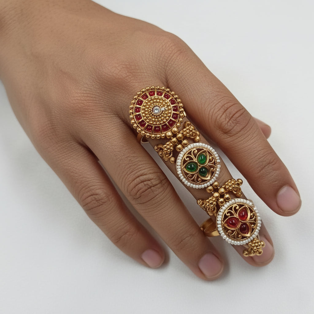 Triveni Rajwada Triple Ring