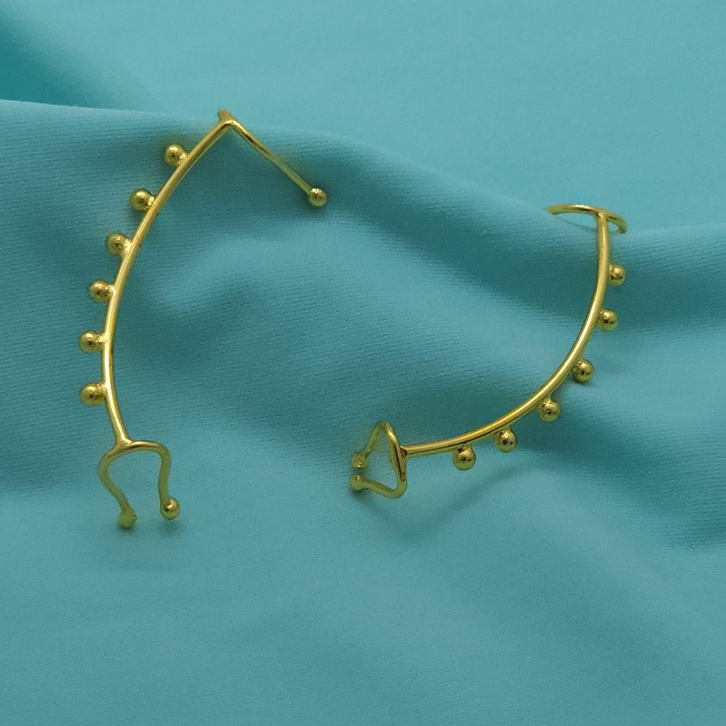Dot & Dash Earcuffs (Pair – Clip-On)