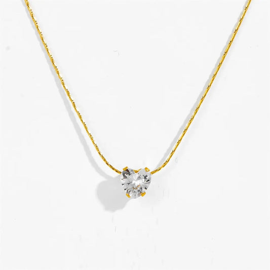 Blue Blink – Floating Heart Solitaire