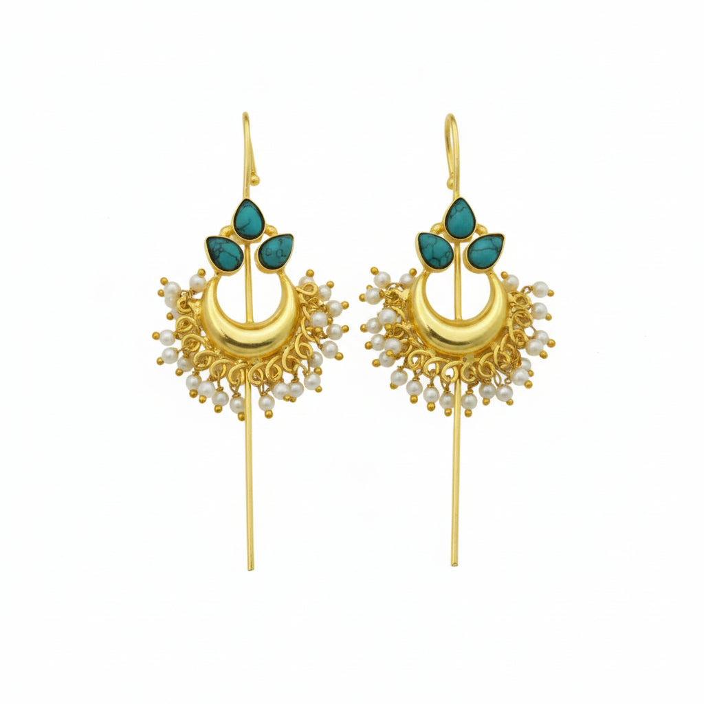 Celestia Cab-Stone Statement Earcuff