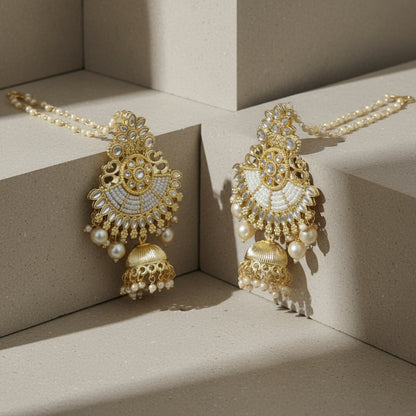 Nazaakat Royal Pearl Jhumka