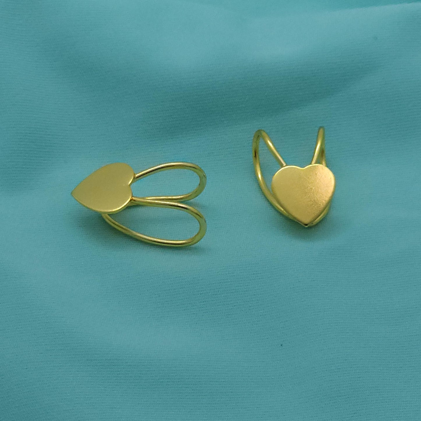 Whispers of Heart Earcuffs (Pair – Clip-On)