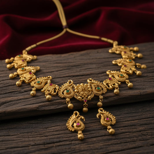 Rajvi Heritage Necklace Set