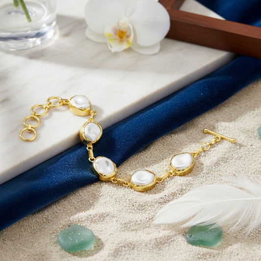 Classic Dewdrop Pearl Bracelet