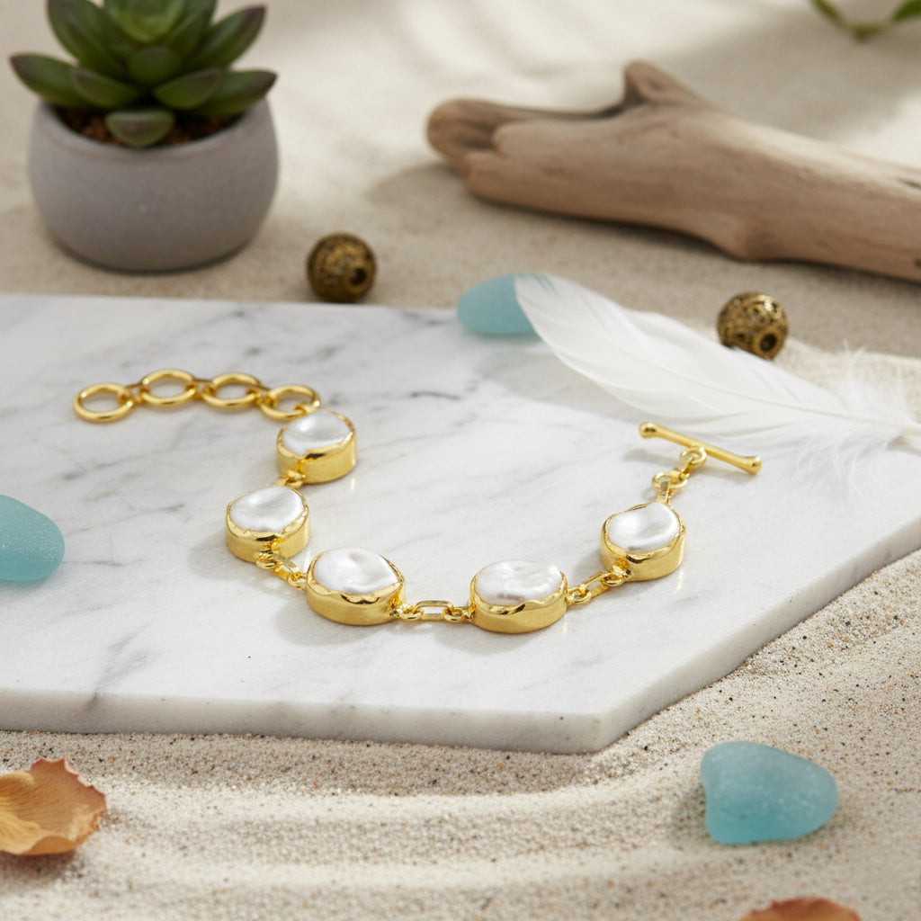 Classic Dewdrop Pearl Bracelet