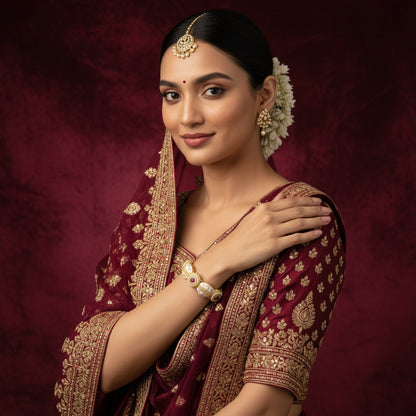 Rajkumari Enamel Brass Bangles
