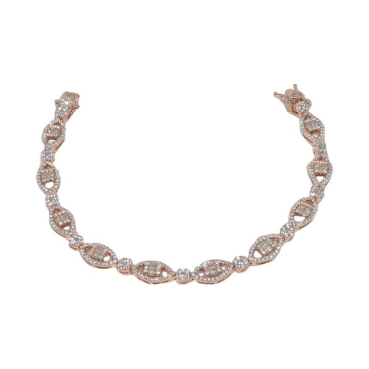 Infinity Sparkle Link Bracelet