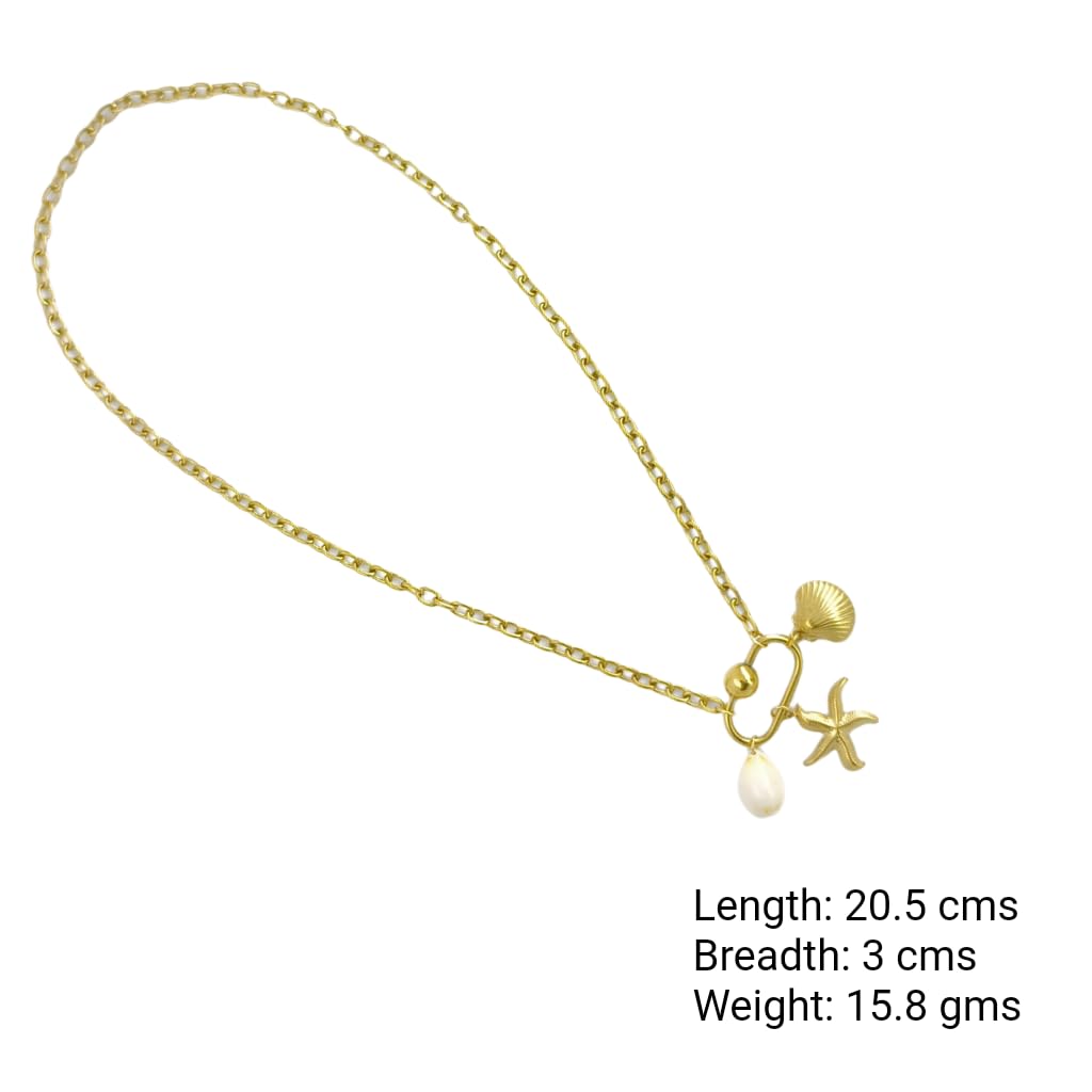 Sea Vault Charm Necklace