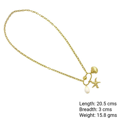 Sea Vault Charm Necklace