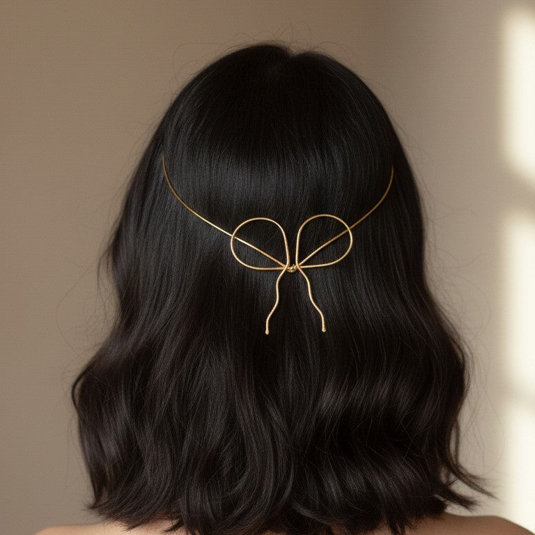 Aurelia Bow Celestial Crown (Adjustable)