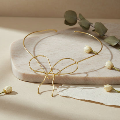 Aurelia Bow Celestial Crown (Adjustable)