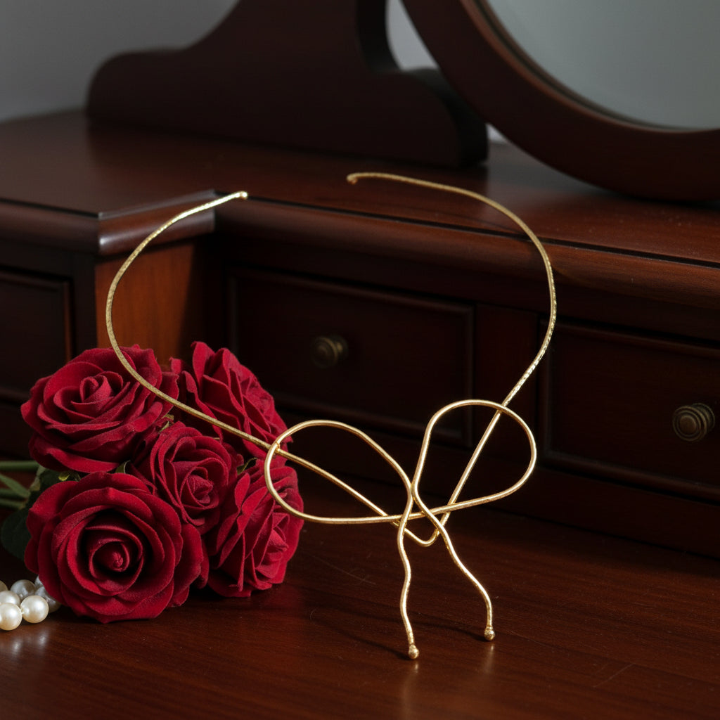 Aurelia Bow Celestial Crown (Adjustable)