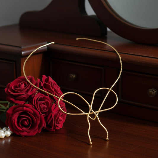 Aurelia Bow Celestial Crown (Adjustable)