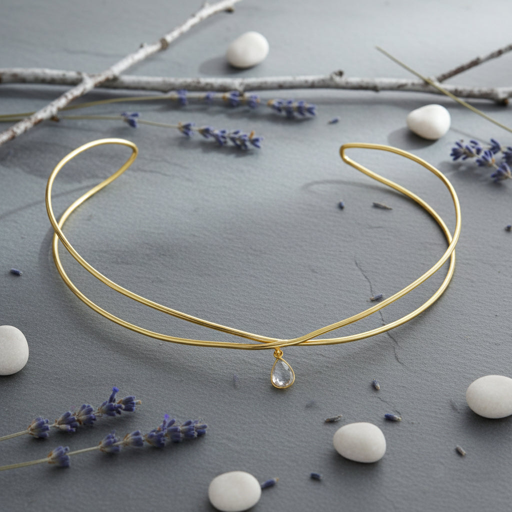 Lunara Drop Celestial Crown (Adjustable)