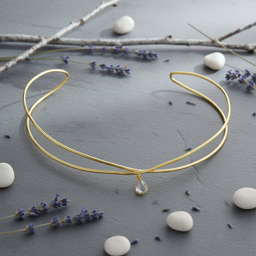 Lunara Drop Celestial Crown (Adjustable)