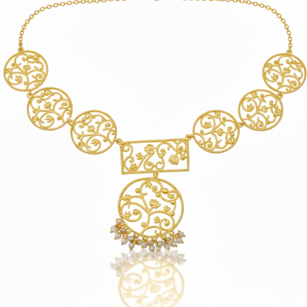 Amara Pearl Bead Necklace