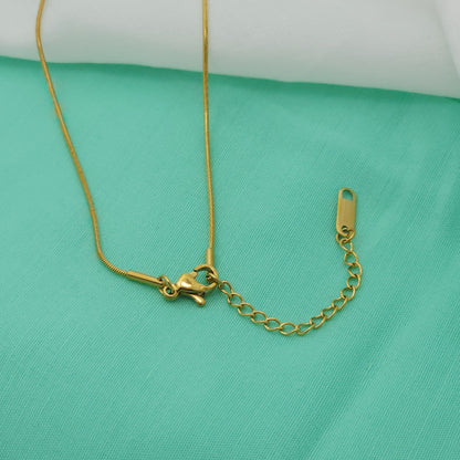 Squiggle & Soul – Abstract Drop Necklace
