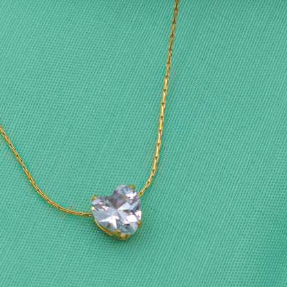 Blue Blink – Floating Heart Solitaire