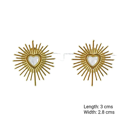 Solar Soul MOP Studs