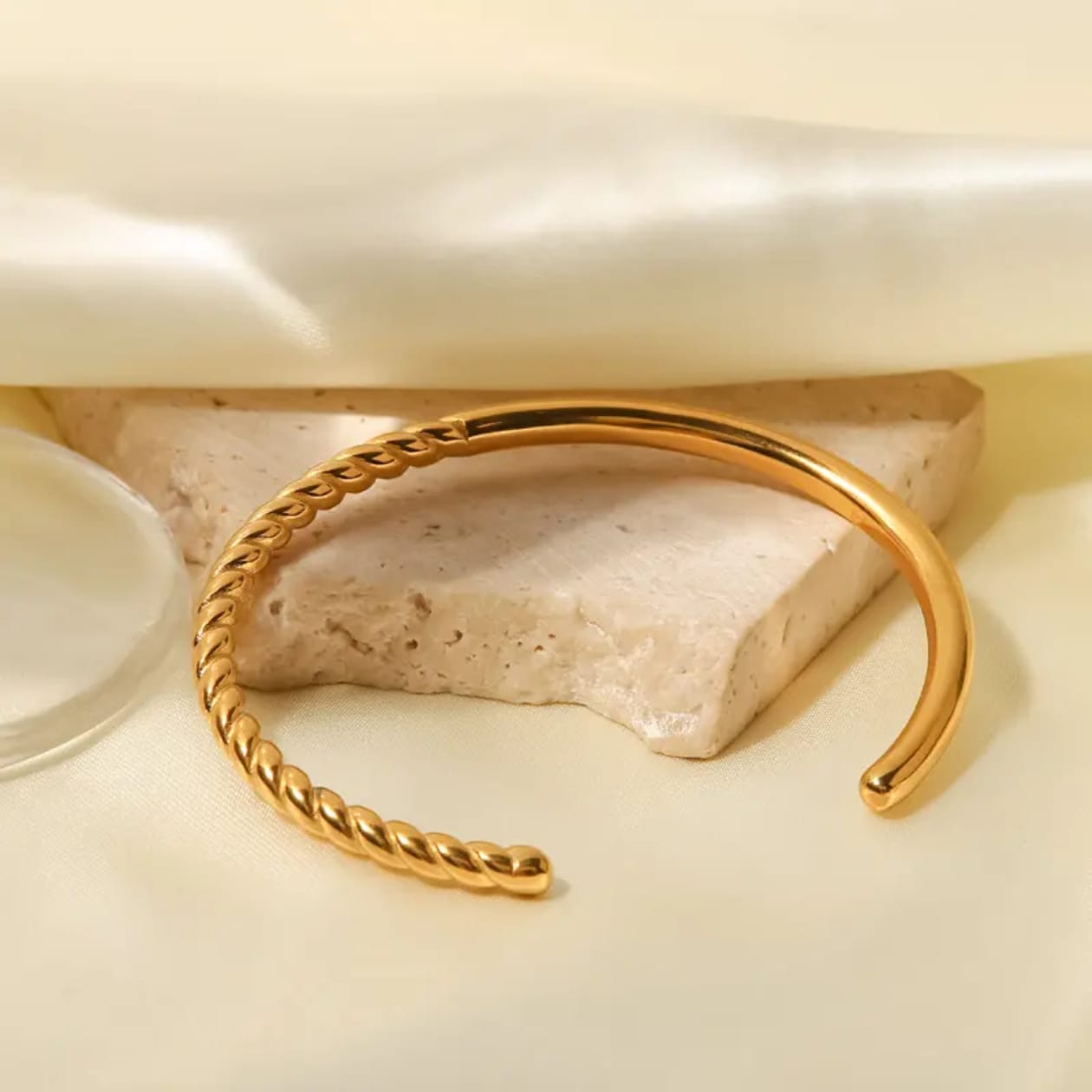 Twist & Shine Open Bangle