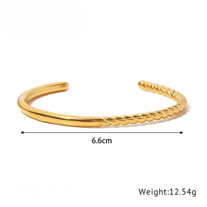 Twist & Shine Open Bangle