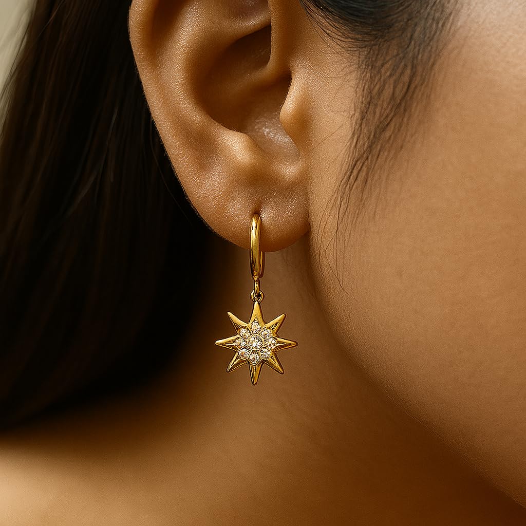 Starbeam Spark Dangle Hoops