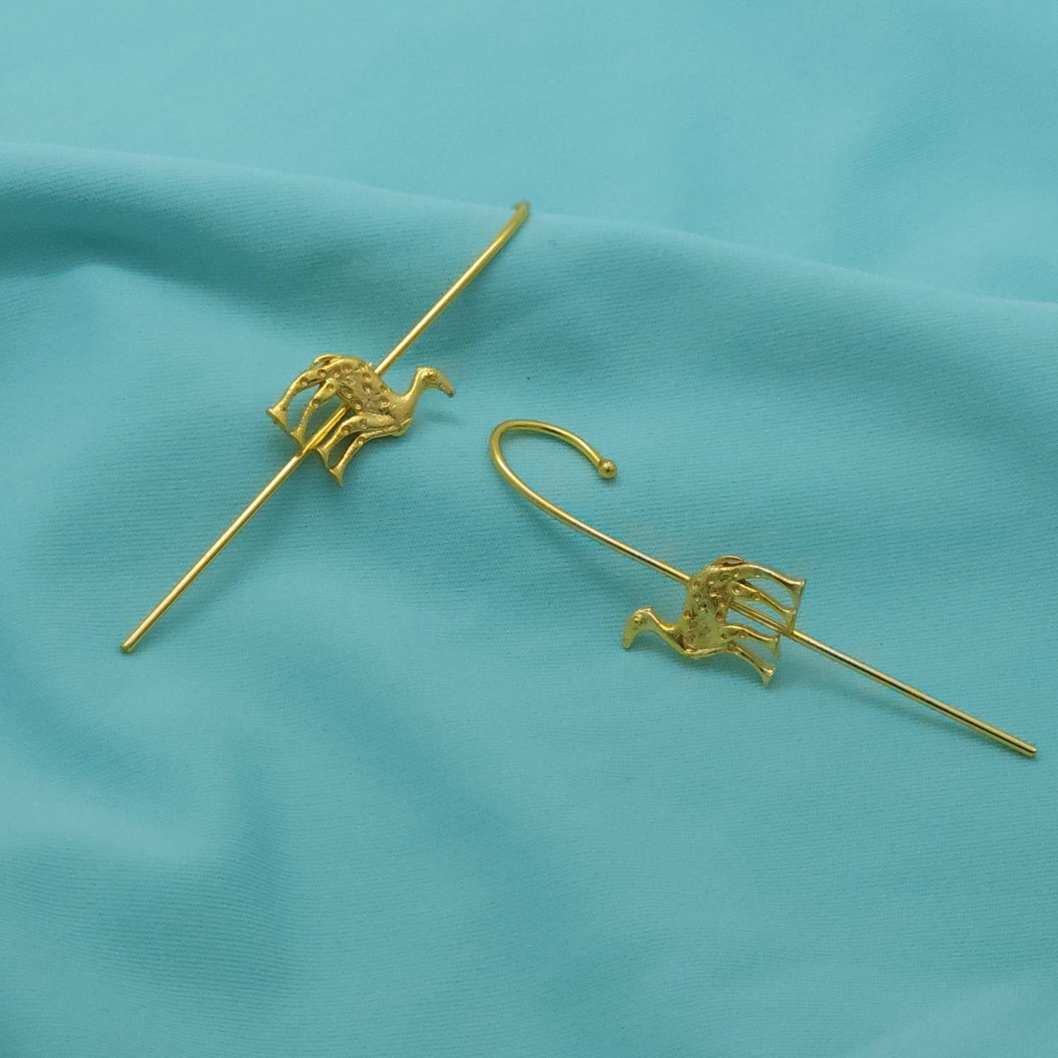 Oont Saaz – Royal Camel Needle Earcuffs