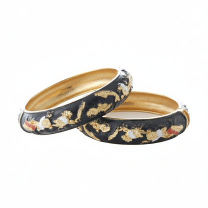 Rangmukti Enamel Bangle (Size 2.4-2.8)
