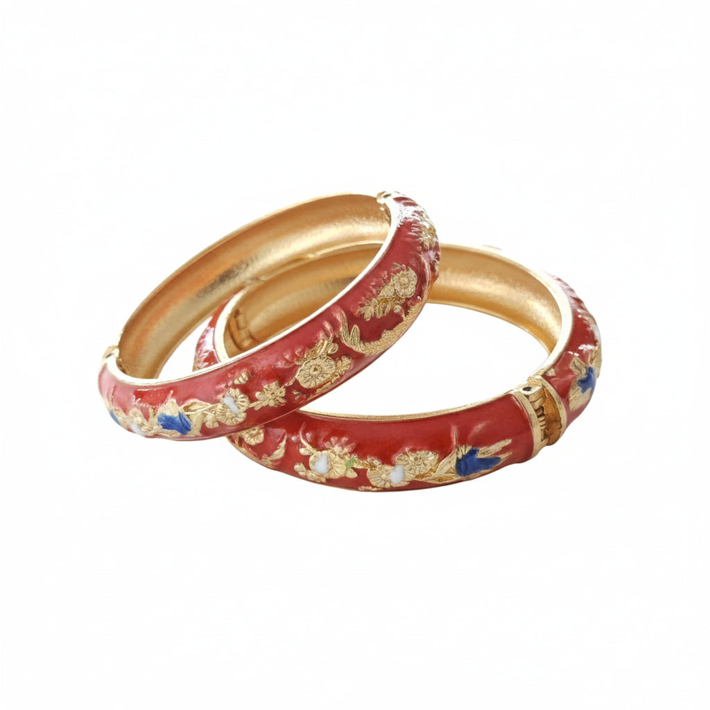 Rangmukti Enamel Bangle (Size 2.4-2.8)