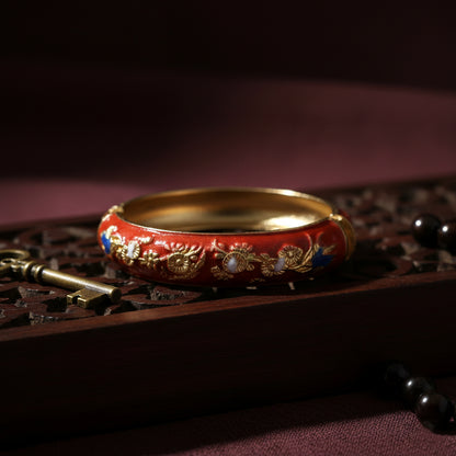 Rangmukti Enamel Bangle (Size 2.4-2.8)