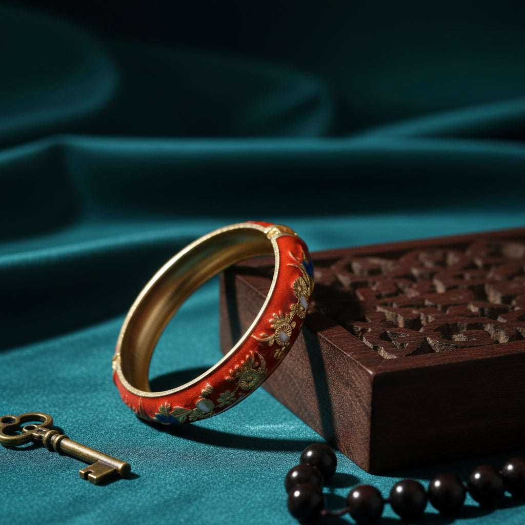 Rangmukti Enamel Bangle (Size 2.4-2.8)