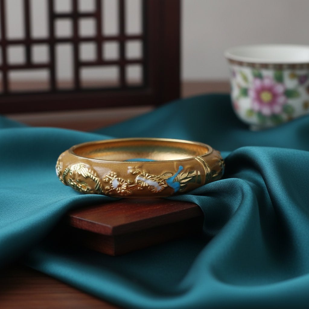 Rangmukti Enamel Bangle (Size 2.4-2.8)