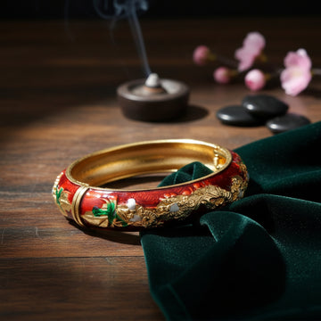 Rangmukti Enamel Bangle (Size 2.4-2.8)