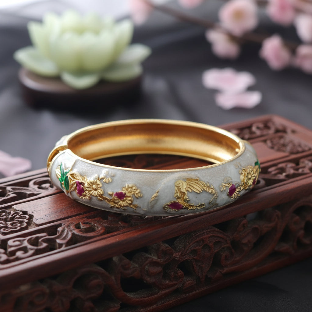 Rangmukti Enamel Bangle (Size 2.4-2.8)