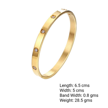 Celeste Crystal Bangle
