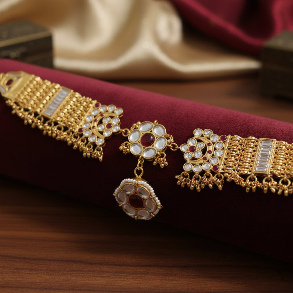 Noor-E-Mehr Heirloom Matha Patti