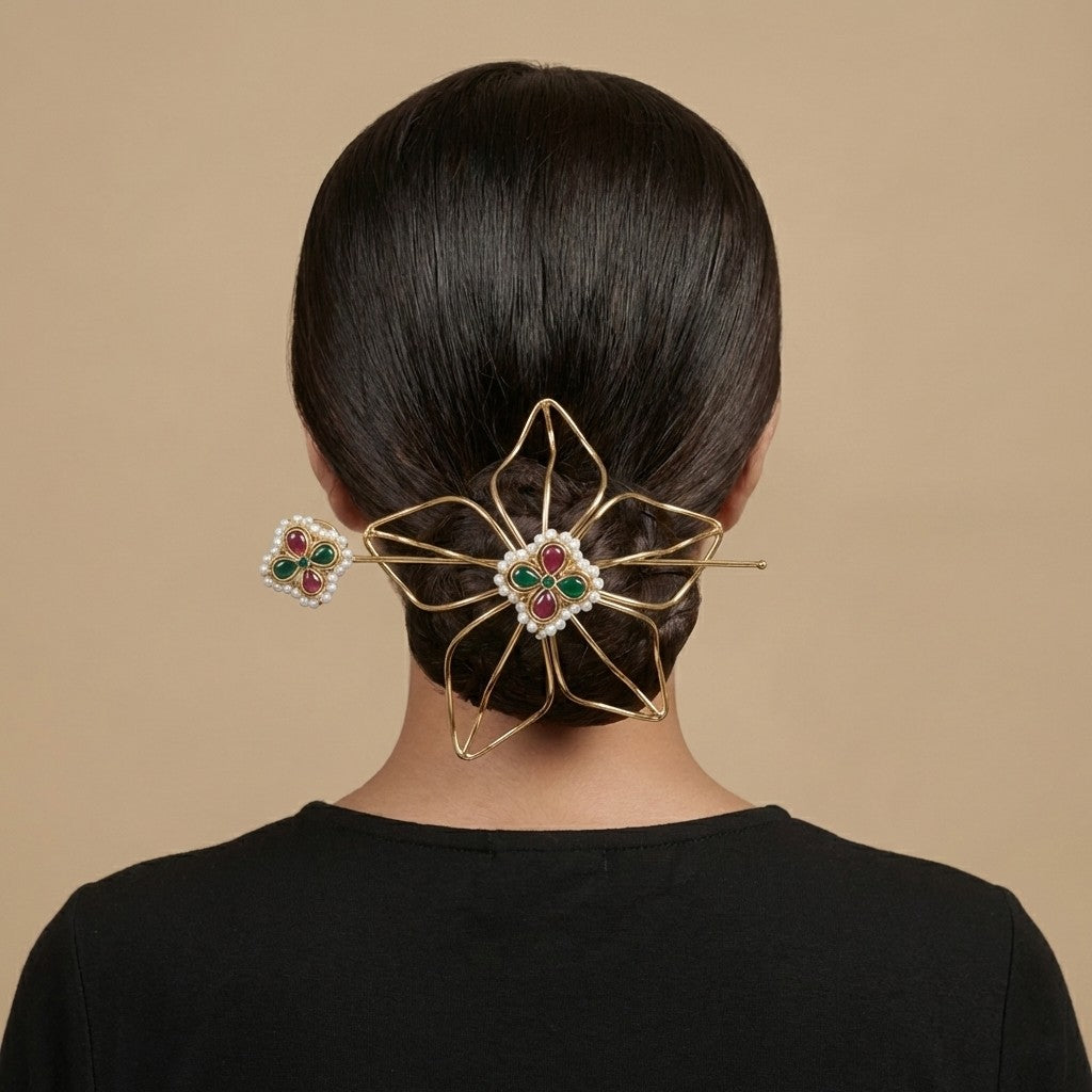 Pushpa Vritta Bun Cage