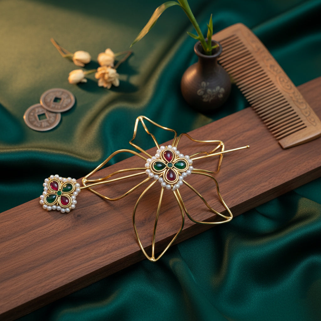 Pushpa Vritta Bun Cage