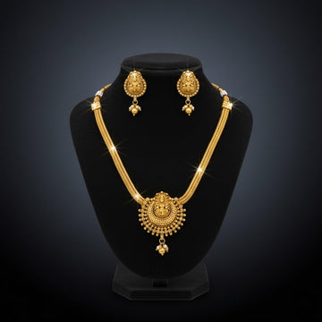 Gajalakshmi Heritage Temple Necklace Set
