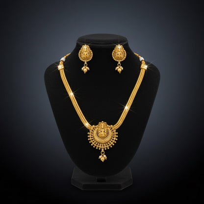 Gajalakshmi Heritage Temple Necklace Set