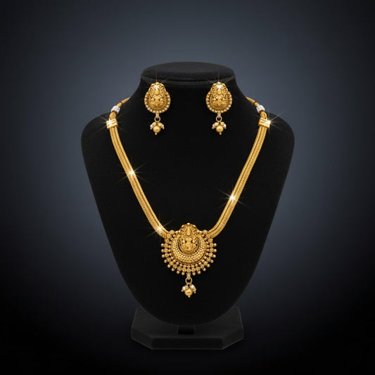 Gajalakshmi Heritage Temple Necklace Set